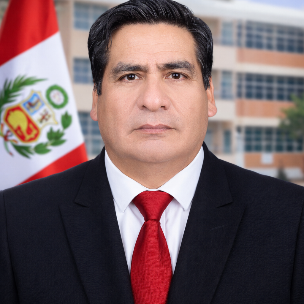 Prof. Dalmecio Tello Ríos - Director de la I.E. José Pardo